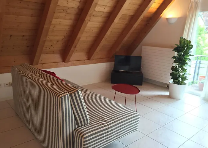 公寓 Im Schlossgartenhaus Am Bodensee Mit Balkon Und Gartenterrasse In 康斯坦茨