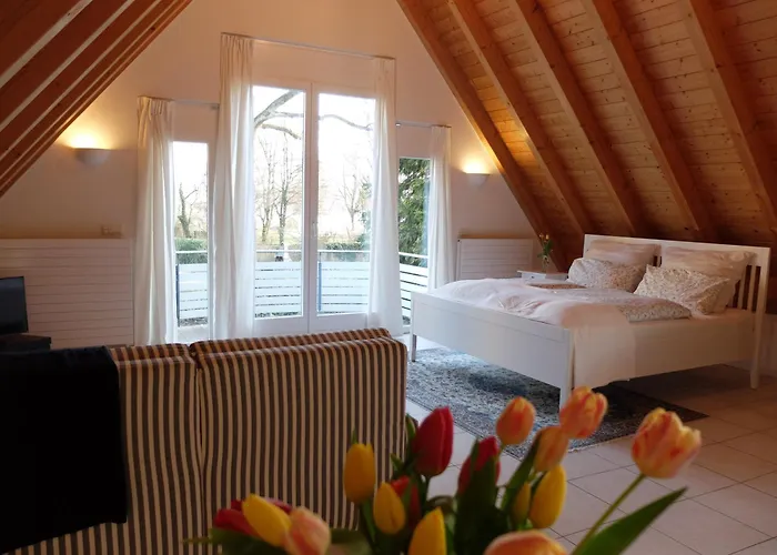 Im Schlossgartenhaus Am Bodensee Mit Balkon Und Gartenterrasse In 康斯坦茨